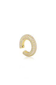 Billion Avenue |  14-carat gold-plated earcuff Kos Diamond | gold