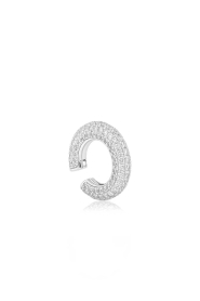 Billion Avenue |  Rhodium-plated earcuff Kos Diamond | silver | Picture 1