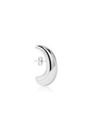 Billion Avenue |  Rhodium-plated earring Bulb Big | silver | Picture 1