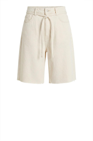 Club L'avenir |  Denim baggy short Elva | natural