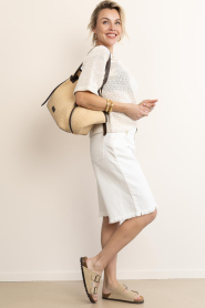 Club L'avenir |  Openwork top Olea | natural | Picture 3