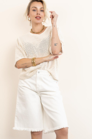 Club L'avenir |  Openwork top Olea | natural | Picture 6