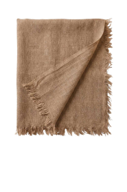 Bianca van Leur Shawls |  Mousseline scarf Mini Square | camel | Picture 1