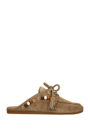 Toral |  Suede loafers with fringes Killian | brown | Picture 1