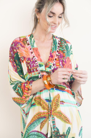 Little Soho :  Bangle armband Bold | orange - img3