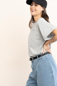 Haute L'Amitié |  Basic T-shirt Crew | grey melange | Picture 5