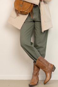 Ivylee Copenhagen |  Leather cowboy boots Tracy | camel | Picture 9