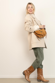 Ivylee Copenhagen |  Leather cowboy boots Tracy | camel | Picture 8