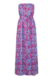 The Belle of the Beach |  Strapless dress Maya | burgundy