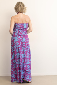 The Belle of the Beach |  Strapless dress Maya | burgundy | Picture 9
