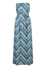 The Belle of the Beach |  Strapless dress Maya | green | Picture 1