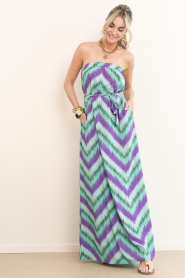 The Belle of the Beach |  Strapless dress Maya | green | Picture 5