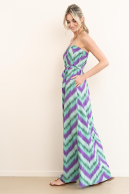The Belle of the Beach |  Strapless dress Maya | green | Picture 7