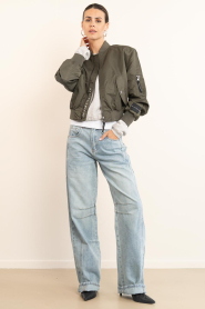 Haute L'Amitié :  Barrel jeans Drew | blue - img3