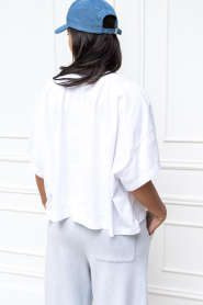 American Vintage |  Boxy fit t-shirt Gix with logo | white | Picture 6