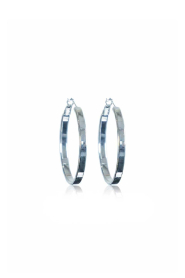 Little Soho |  Earrings Cilly Medium | silver | Picture 1
