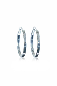 Little Soho |  Earrings Cilly Large | silver