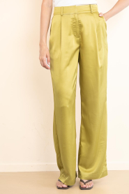 Ibana :  Satin trousers Peja | green - img5