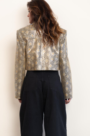 Ibana |  Leather jacket with print Jaylin | animal print | Picture 8