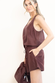 Dante6 :  Tencel tank top | burgundy - img6