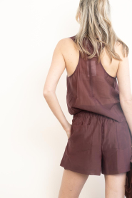 Dante6 :  Tencel tank top | burgundy - img7