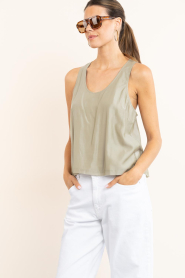 Dante6 |  Tencel tank top | green  | Picture 4