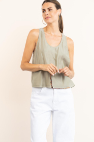 Dante6 |  Tencel tank top | green  | Picture 6