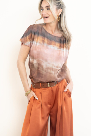 Dante6 |  One shoulder top with pattern Kaira | multi | Picture 2