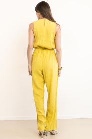 Dante6 |  Jumpsuit with ruffles Orlune | yellow | Picture 9