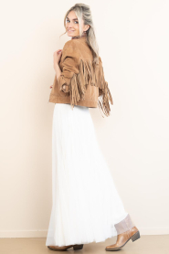 Dante6 |  Tulle maxi skirt Taryn  | natural | Picture 7