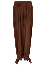Dante6 |  Tencel balloon pants Bowen | brown  | Picture 1