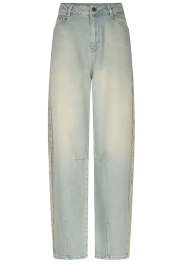 Dante6 |  Barrel jeans with fringes Brave | blue | Picture 1