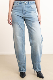 Haute L'Amitié :  Worker jeans Ohla | blue - img4