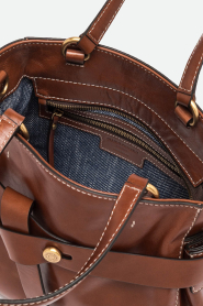 Gianni Chiarini :  Ralph leather hand bag Miranda | camel - img6
