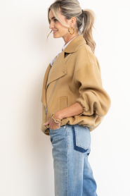IRO |  Wool blend jacket Jijy | camel | Picture 7