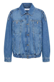 IRO |  Denim bomber jacket Arcane | blauw | Picture 1