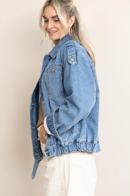IRO :  Denim bomber jacket Arcane | blauw - img7