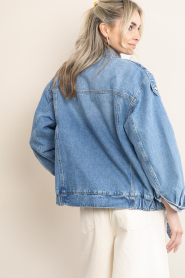 IRO :  Denim bomber jacket Arcane | blauw - img8