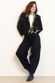 IRO :  Cropped blazer Mova | black - img4