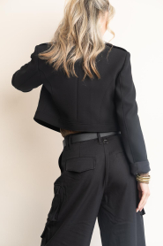 IRO :  Cropped blazer Mova | black - img8