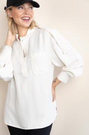 IRO |  Shirt with long sleeves Mekky | white | Picture 2
