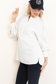 IRO |  Shirt with long sleeves Mekky | white | Picture 5
