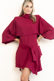 IRO |  Mini dress with puff sleeves Veddy | pink | Picture 4