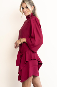 IRO |  Mini dress with puff sleeves Veddy | pink | Picture 5