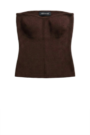 Herskind |  Stretch bandeau top Bambi | brown | Picture 1