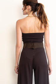 Herskind |  Stretch bandeau top Bambi | brown | Picture 6