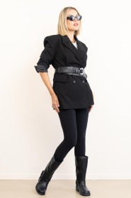 Herskind :  Stretch legging Ringo | black - img4