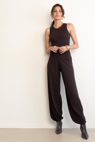 Herskind |  Stretch viscose body Leone | brown | Picture 5