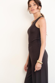 Herskind |  Stretch viscose body Leone | brown | Picture 7