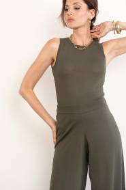 Herskind |  Stretch viscose body Leone | green | Picture 4